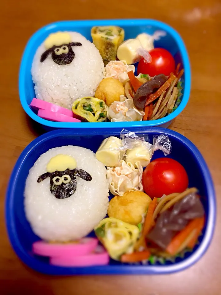 Snapdishの料理写真:ひつじのショーン弁当|canaさん