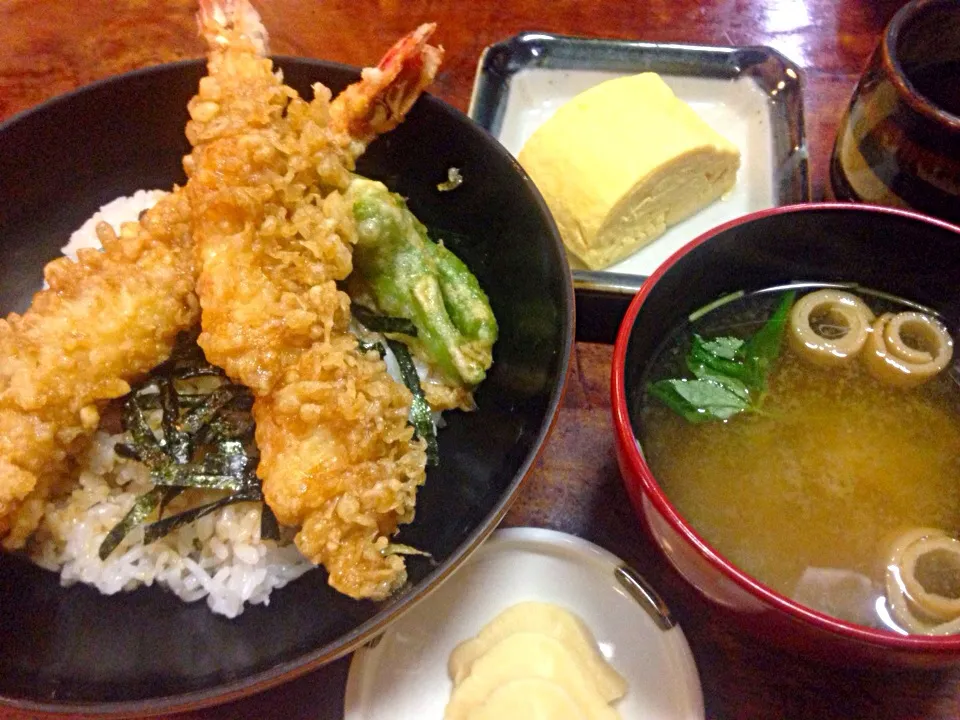 大海老天丼＆出し巻き卵|totoさん