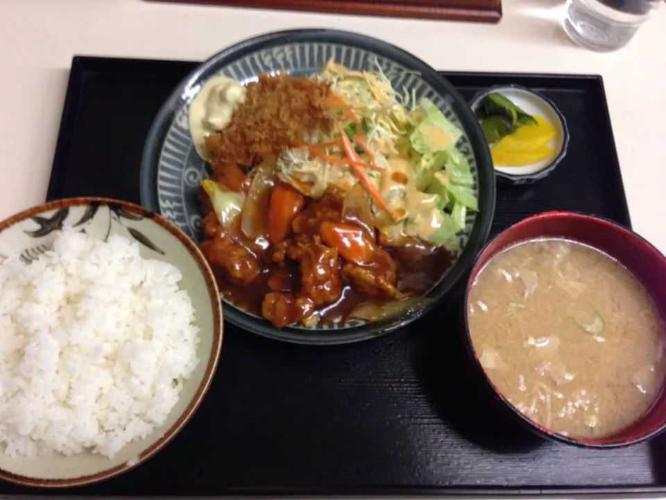 酢豚定食|アクちゃんさん