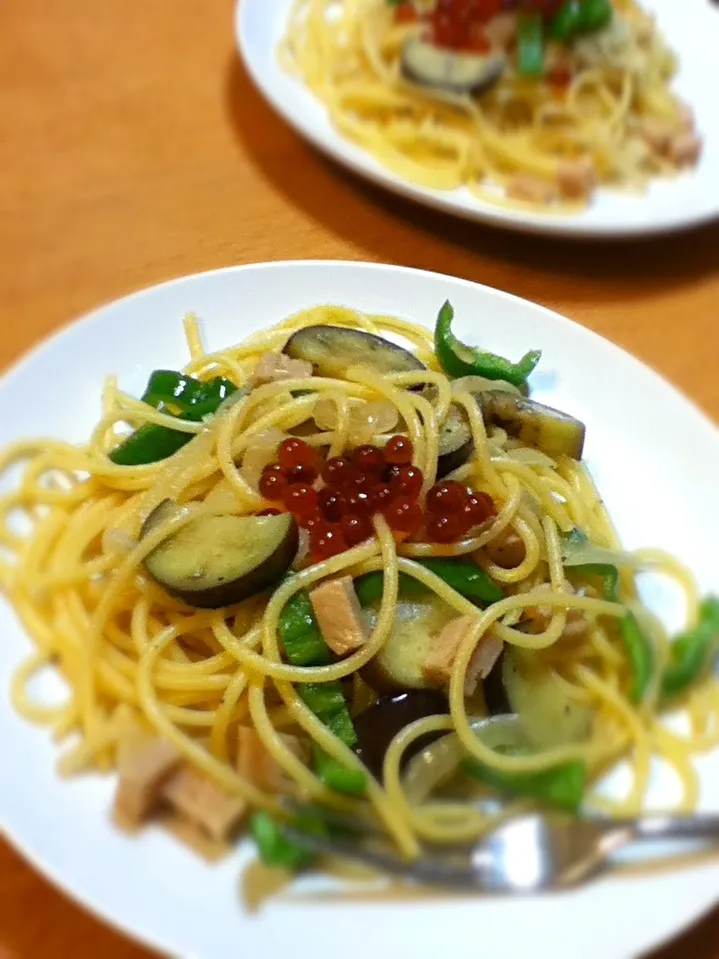 Snapdishの料理写真:SPIでお友達と共同購入したフランスAOC級バターで和風パスタ。美味〜(^O^)|hoppycowさん