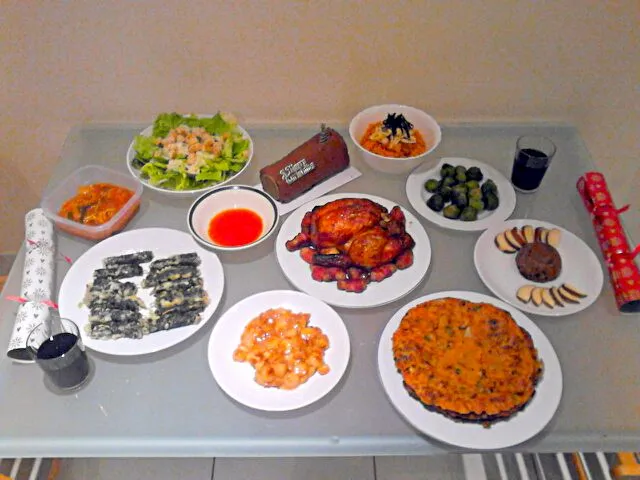 Snapdishの料理写真:christmas dinner|Minhae  Jeonさん