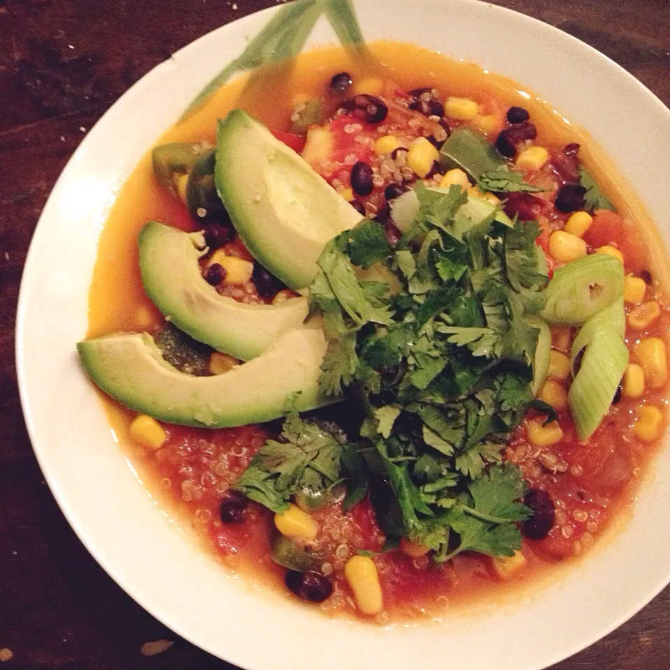 Black bean & quinoa Chili|Rianneさん