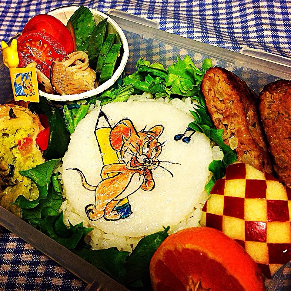 Lovely Jerry 🐭 lunch box ♥️|Yuka Nakataさん