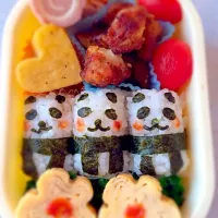 Snapdishの料理写真:年中さんの娘のお弁当♪|あやぱんさん