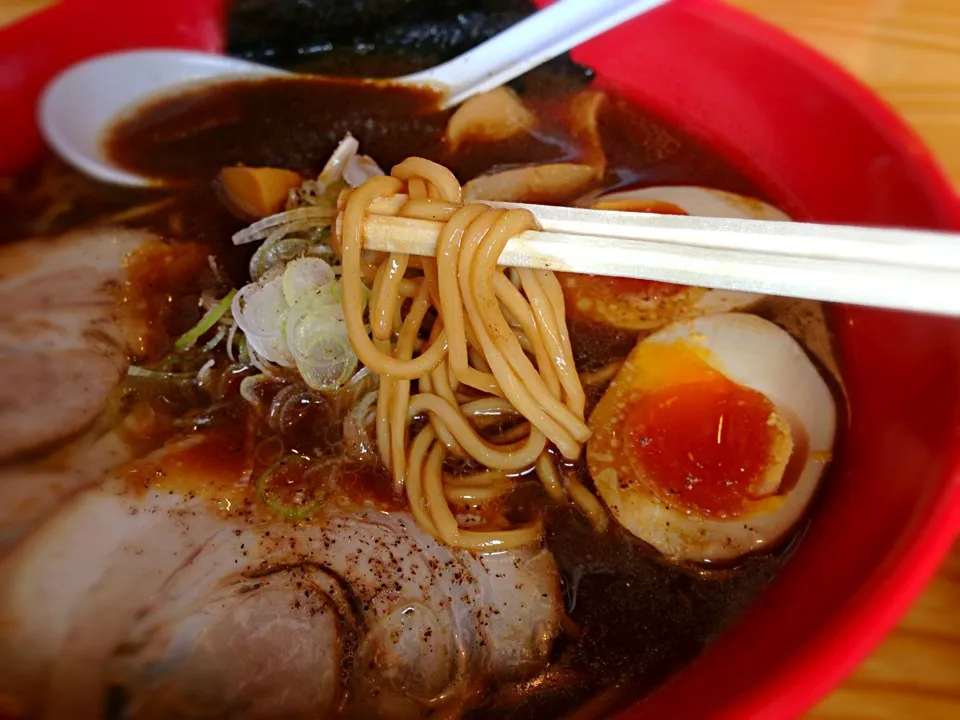 富山ブラックらーめん@松任製麺・石川県|らーめん好き！さん