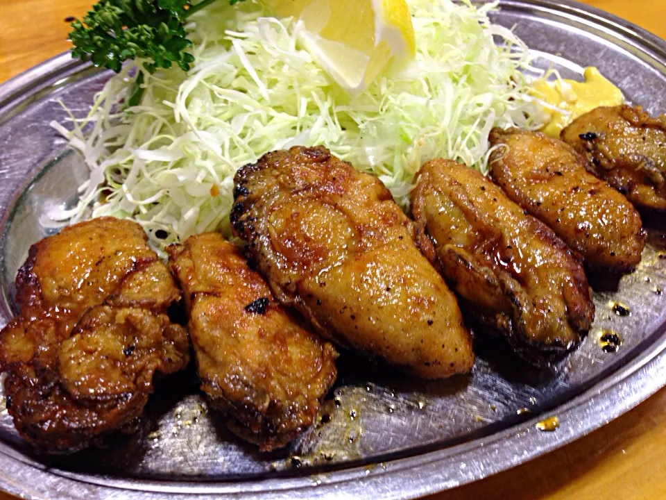 カキバター焼定食|ハギーさん