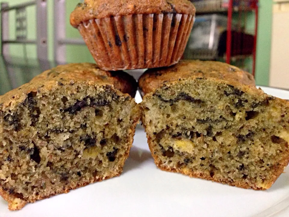 my moist banana blueberry muffin|josielyn bolisayさん