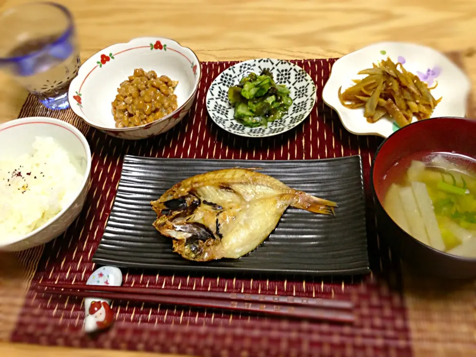 のどぐろ定食|ゆきぼぅさん