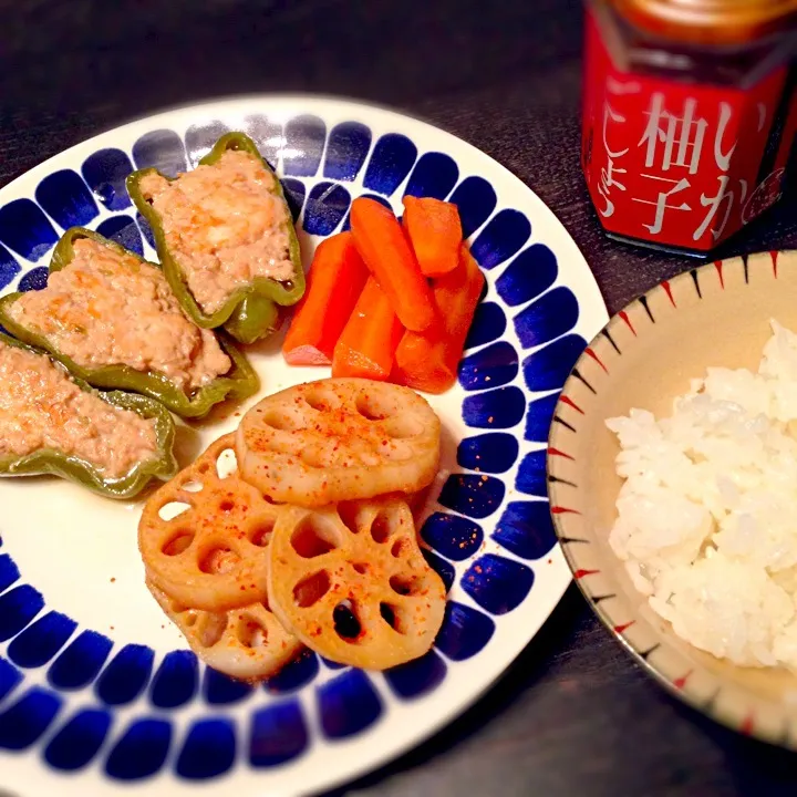 Snapdishの料理写真:今日の晩ごはん|アキコさん