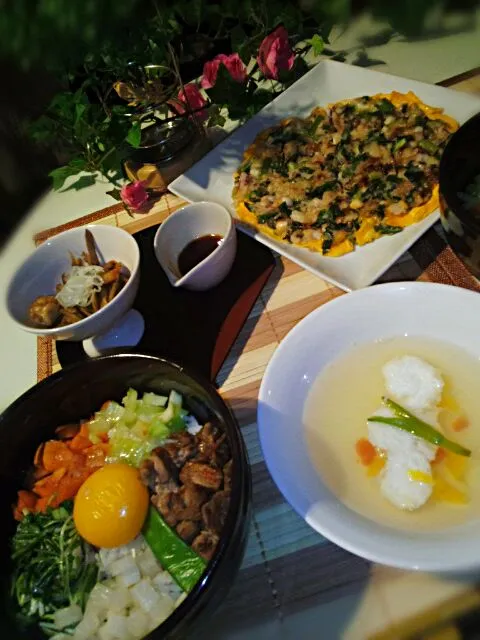 Snapdishの料理写真:あまりもの野菜で韓国料理|techichiwawaさん