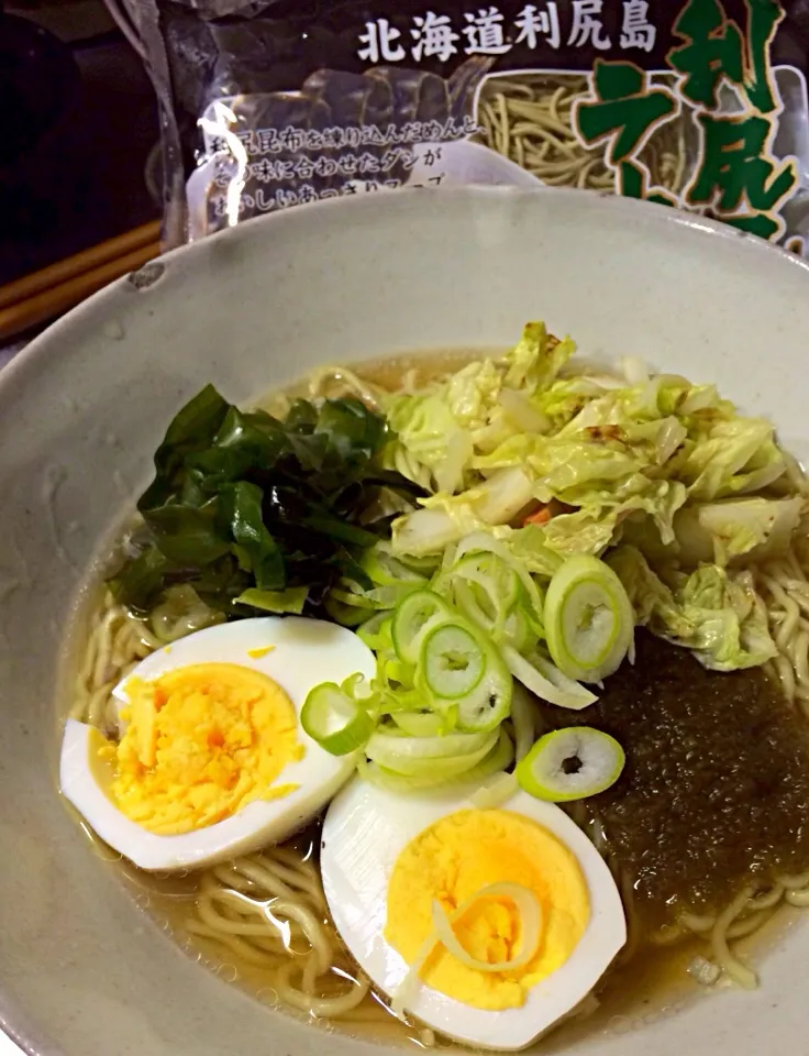 Snapdishの料理写真:利尻昆布ラーメン|SAKKOさん