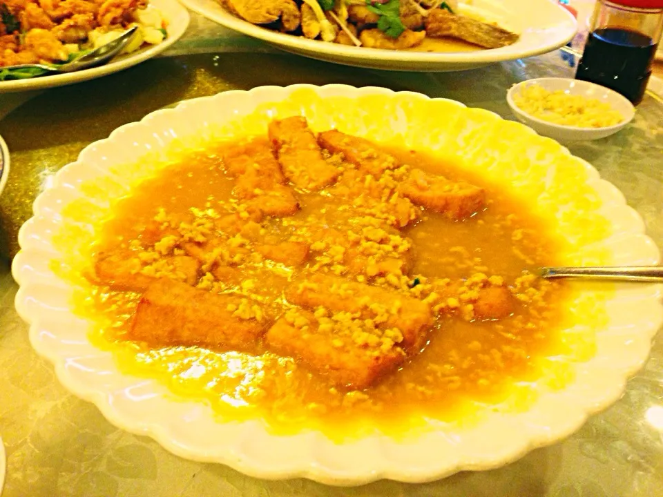 Tofu with Pumpkin Gravy|Cerisseさん