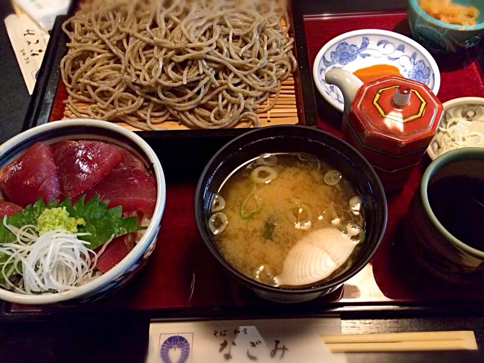 Snapdishの料理写真:小づけ丼とせいろ☆|えりさん