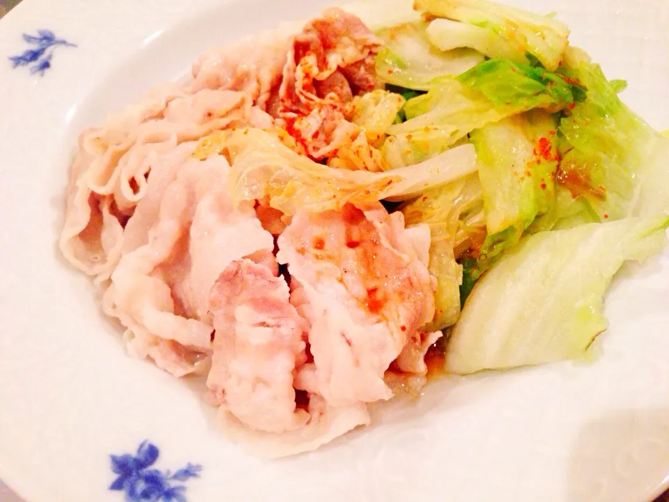 pork shabu shabu style|eliseさん