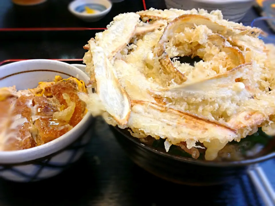 福岡市西区上山門 大地のうどん ごぼう天うどんとミニカツ丼|Nozomuさん