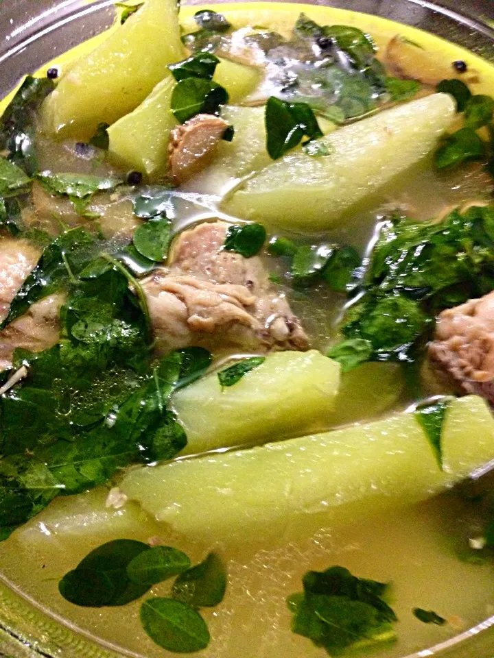 Chicken tinola in lemon grass with malungay🍴 11.21.13 #lastnightdinner|unicoandunicaさん