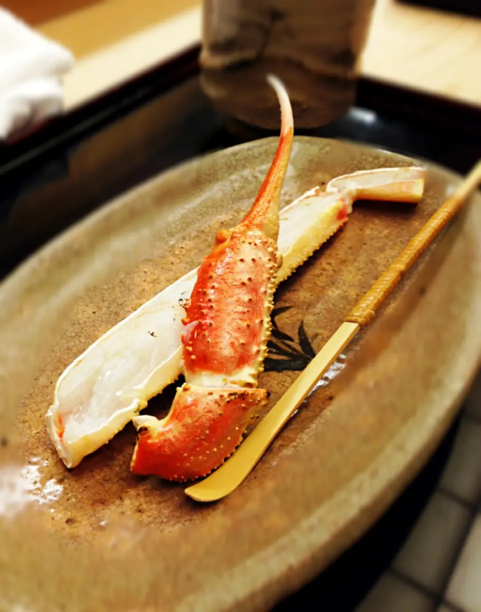 Grilled king crab, Kikunoi@Gion, Kyoto|coxiella24さん