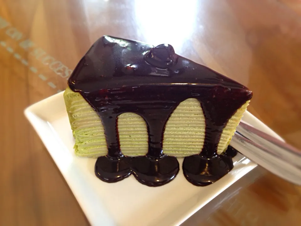 Green Tea Crepe Cake|nungningさん