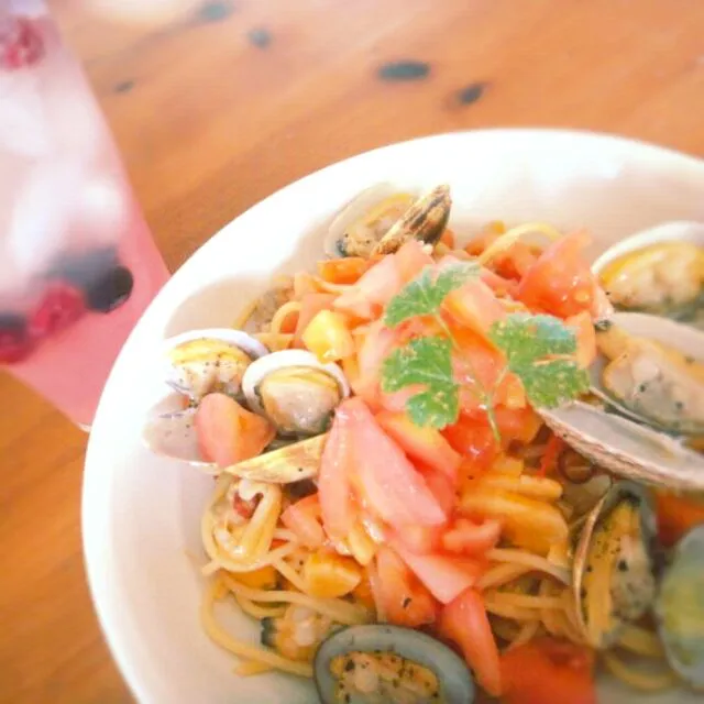 tomato &clam's cold pasta|Alley Catさん