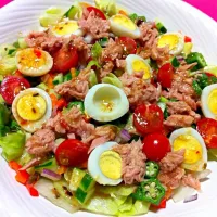 Fresh Veggies con tuna salad|Naomiさん