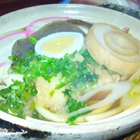 Snapdishの料理写真:鍋焼うどん　８５０円|Shigetoshi Tutiyaさん