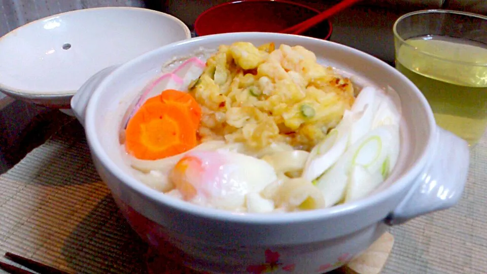 耳をすませば飯  鍋焼きうどん|mamiさん