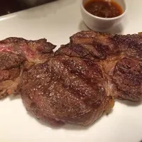 Snapdishの料理写真:Aubrac rib eye