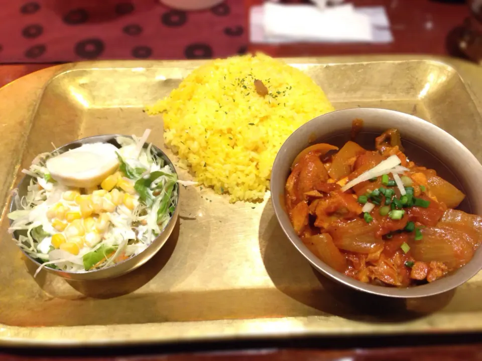 チキンカレーセット|純さん