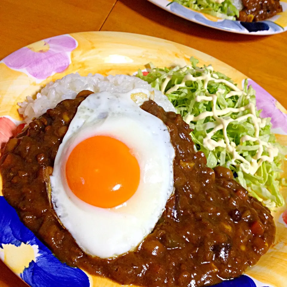 2日目のお豆たっぷりスパイシーキーマカレー|カウンター嬢さん