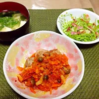 鶏肉のトマト煮🍅|うほさん