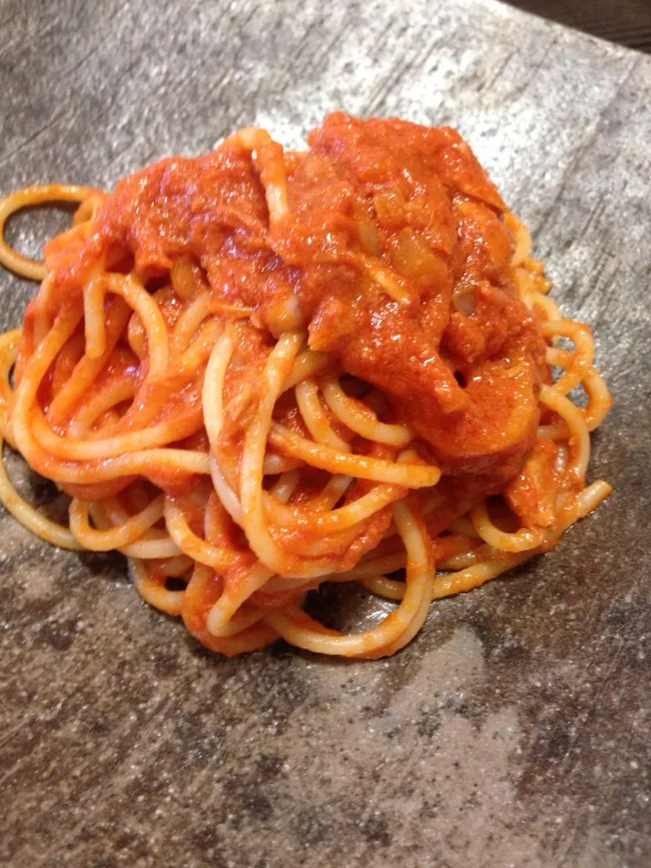 ツナトマトパスタ♡|Mariko Nishimuraさん