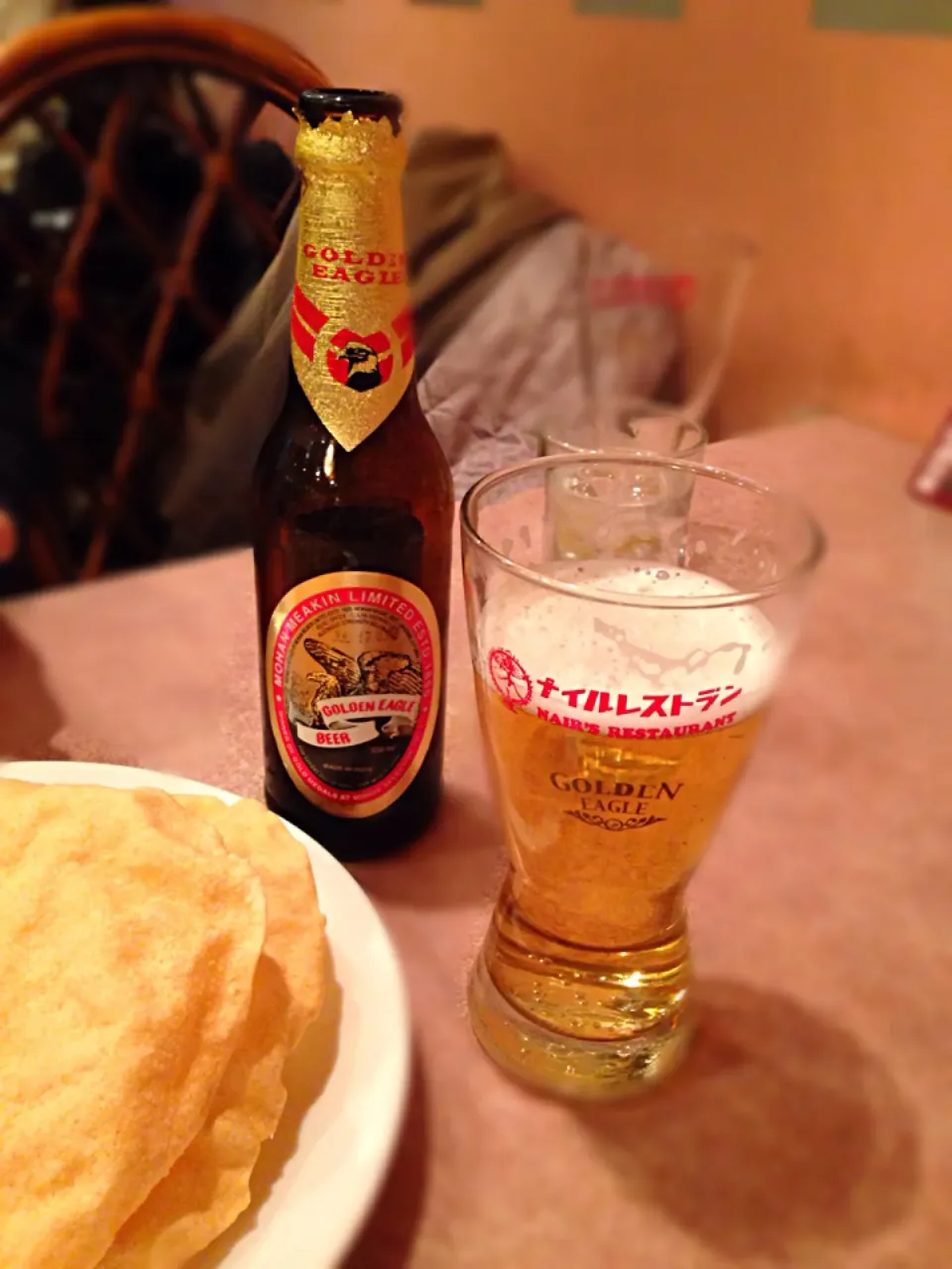 カレー屋さんで昼からインドビール|okaliliさん