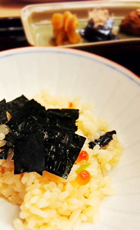 Salmon ikura rice, Kikunoi@Gion, Kyoto|coxiella24さん