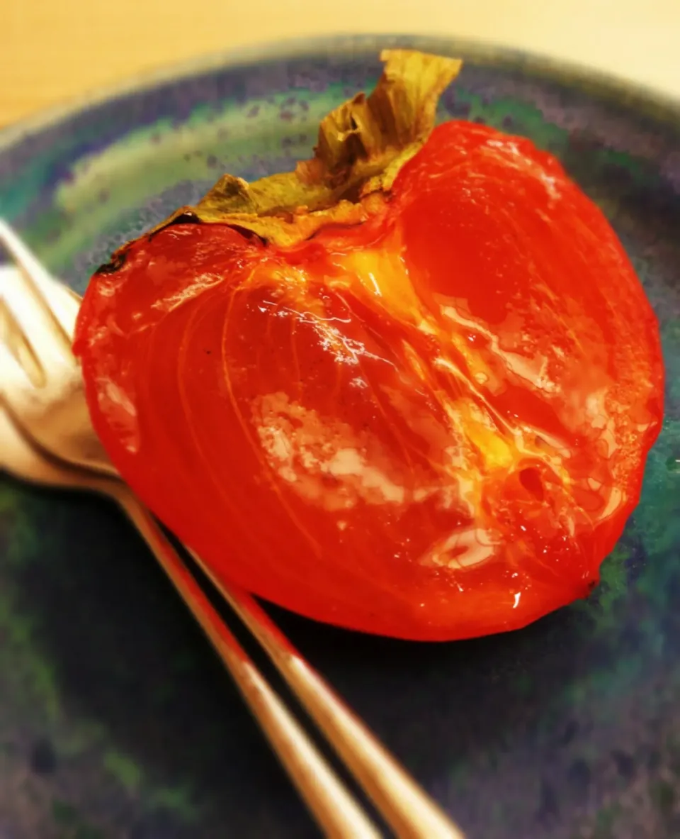 Persimmon with cognac, Kikunoi@Gion, Kyoto|coxiella24さん