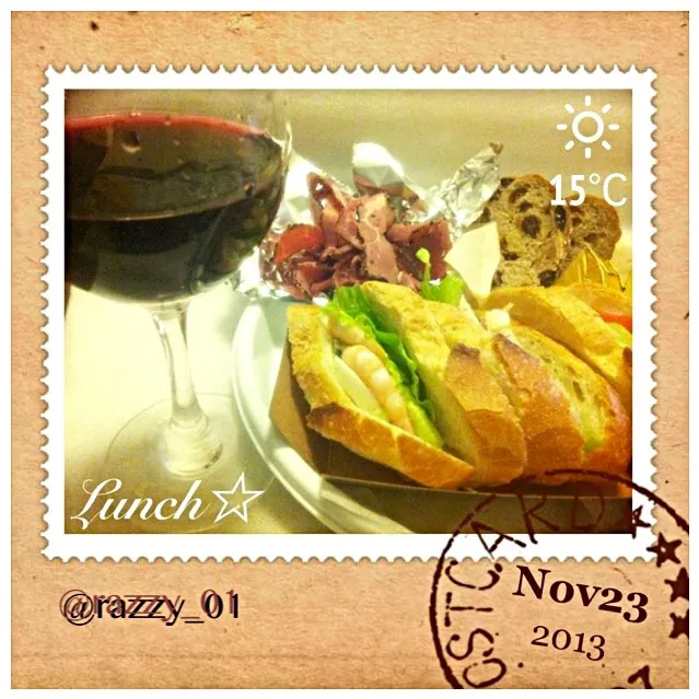 Snapdishの料理写真:続・Beaujolais Nouveau|razzy(asラズベリーポイズン)さん