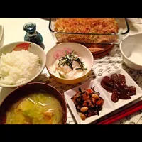 Snapdishの料理写真:サツマイモお味噌汁！|りりーさん