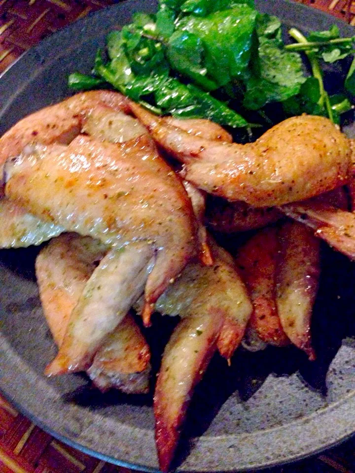 Herb grilled chicken wings🌿手羽先のﾊｰﾌﾞｸﾞﾘﾙ |🌈Ami🍻さん