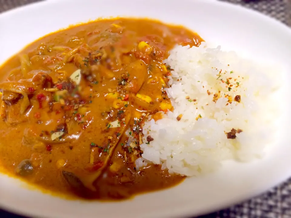 トマトチキンカレー|heemさん