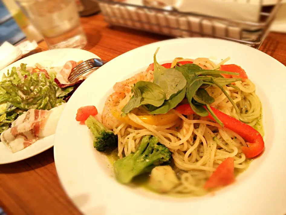 コージーコーナーのジェノベーゼパスタ|はなさん