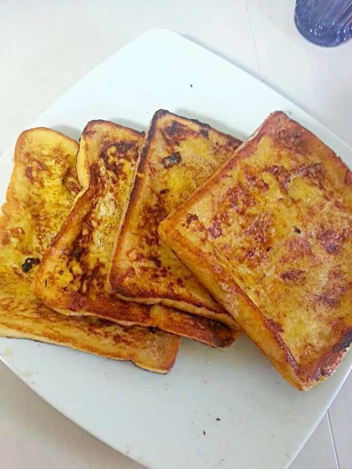 Done!! My Homemade Cinnamon French Toast|Bhaby Kikzさん