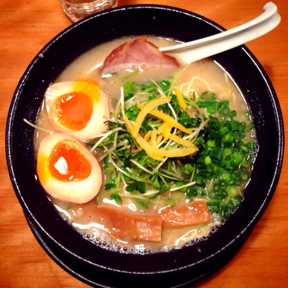 Snapdishの料理写真:ゆず塩ラーメン|uukaurさん