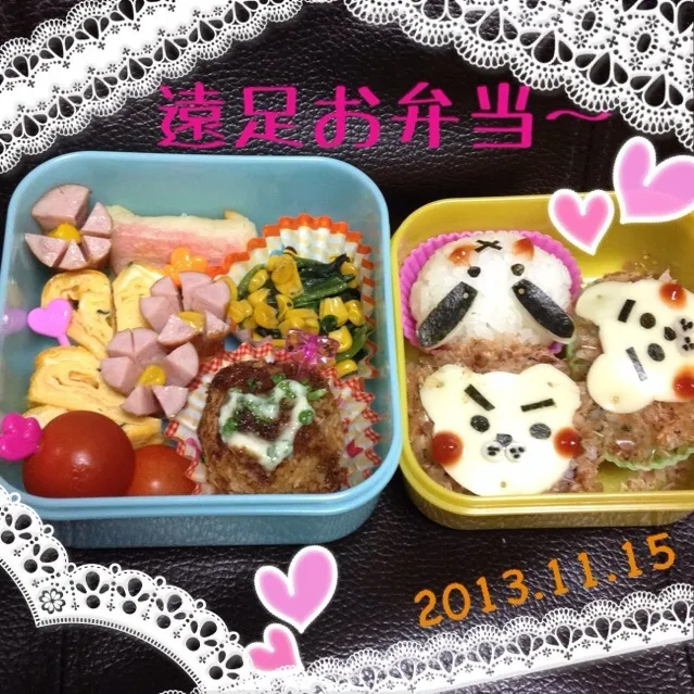 動物園遠足弁当|こむぎさん