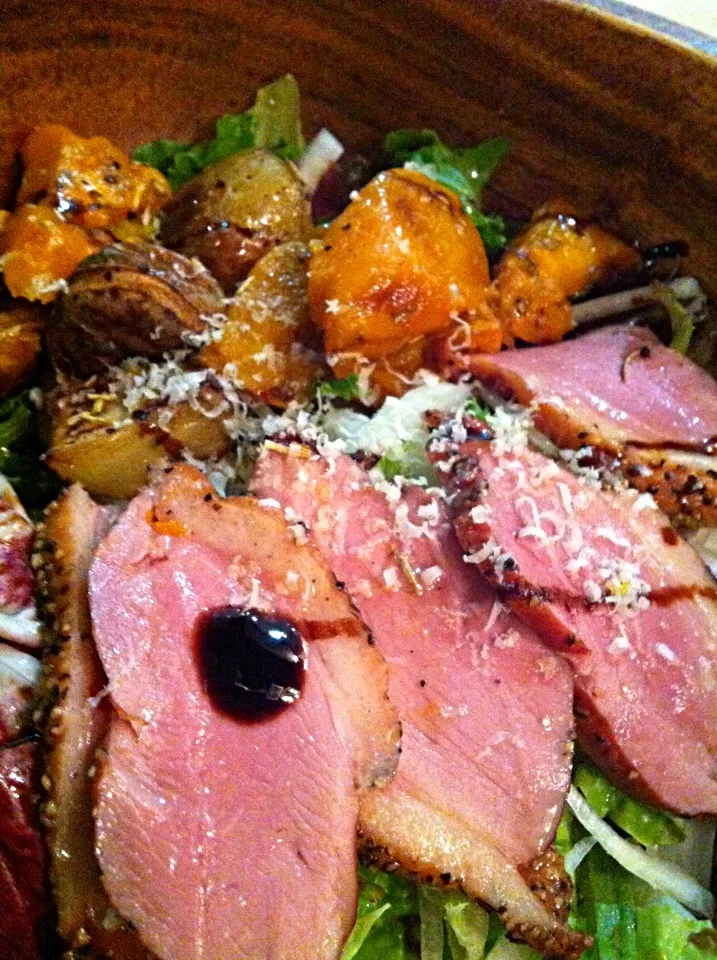 Smoked duck salad|mikko tanさん