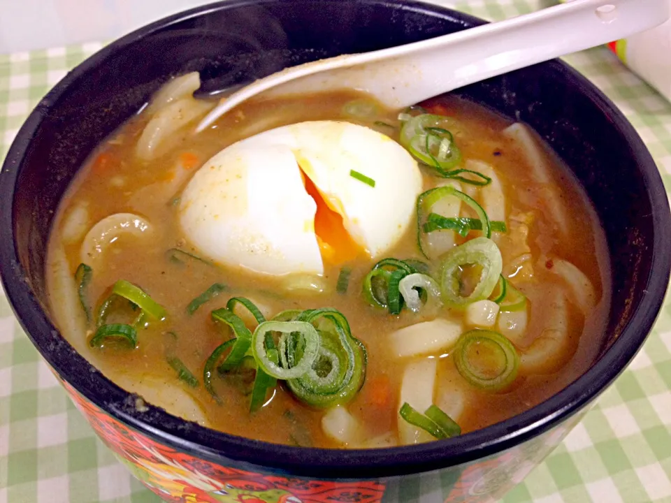 カレーうどん|いばきょんさん