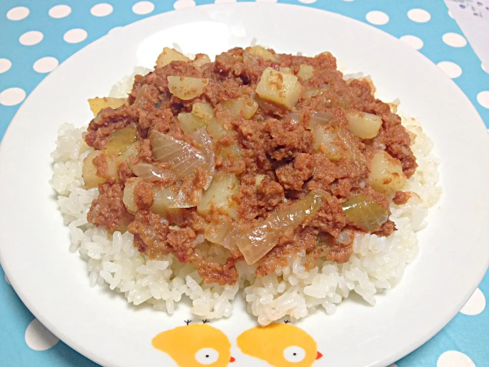 Picadillo Corn Beef over Rice|Liezlさん