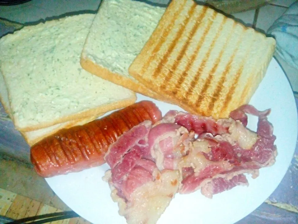 Sausage,bacon,cream cheese...|Jamie Allison Centenoさん