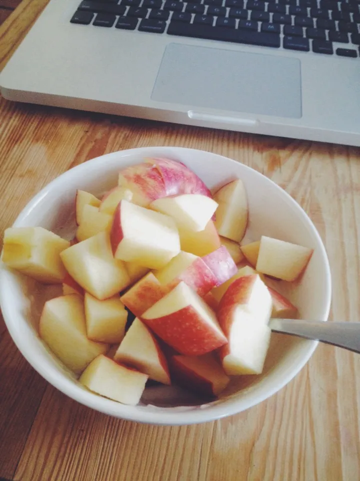 Apple with cinnamon yogurt|Jackieさん