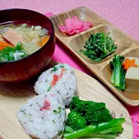 Snapdishの料理写真:１１/２５月曜　朝ごはん|うめぽんさん