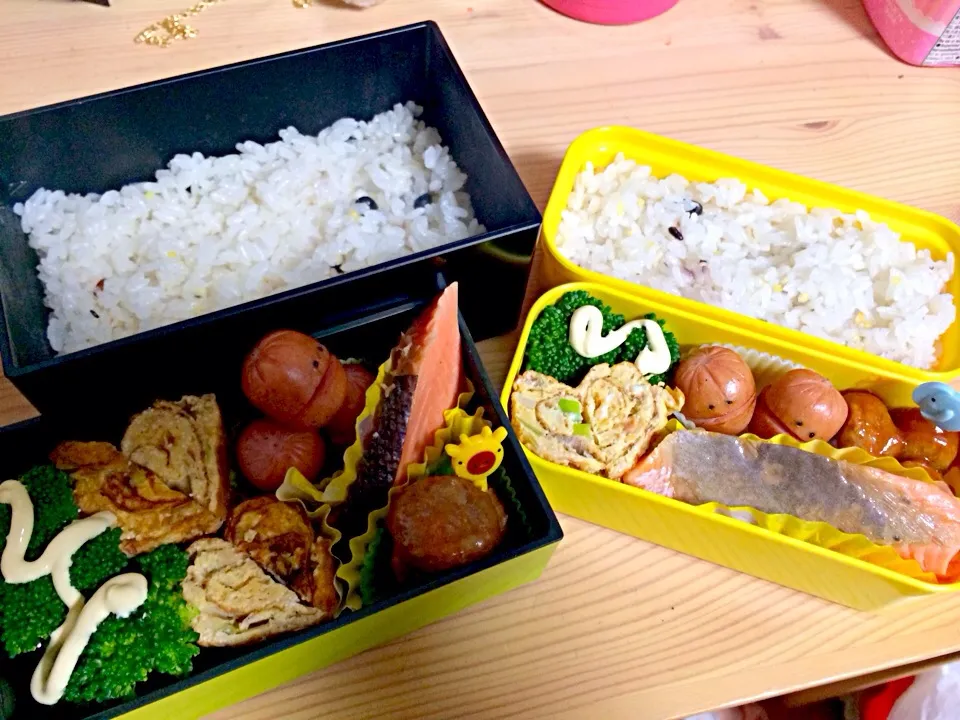 本日の彼氏くん弁当。|ねこ。さん