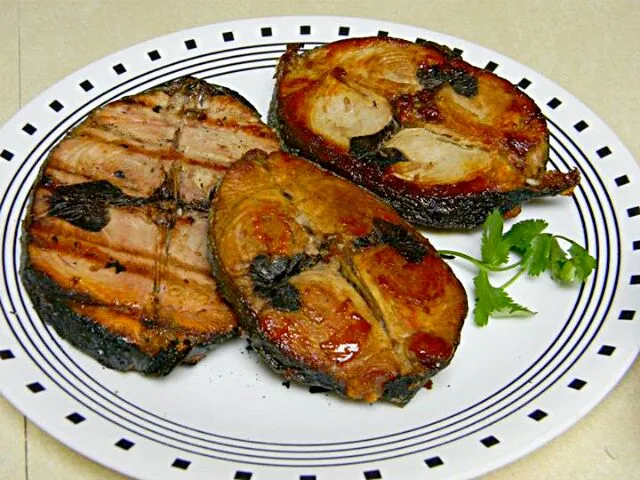 grilled tuna fish^^ meatless Monday..|Ayel Santellaさん